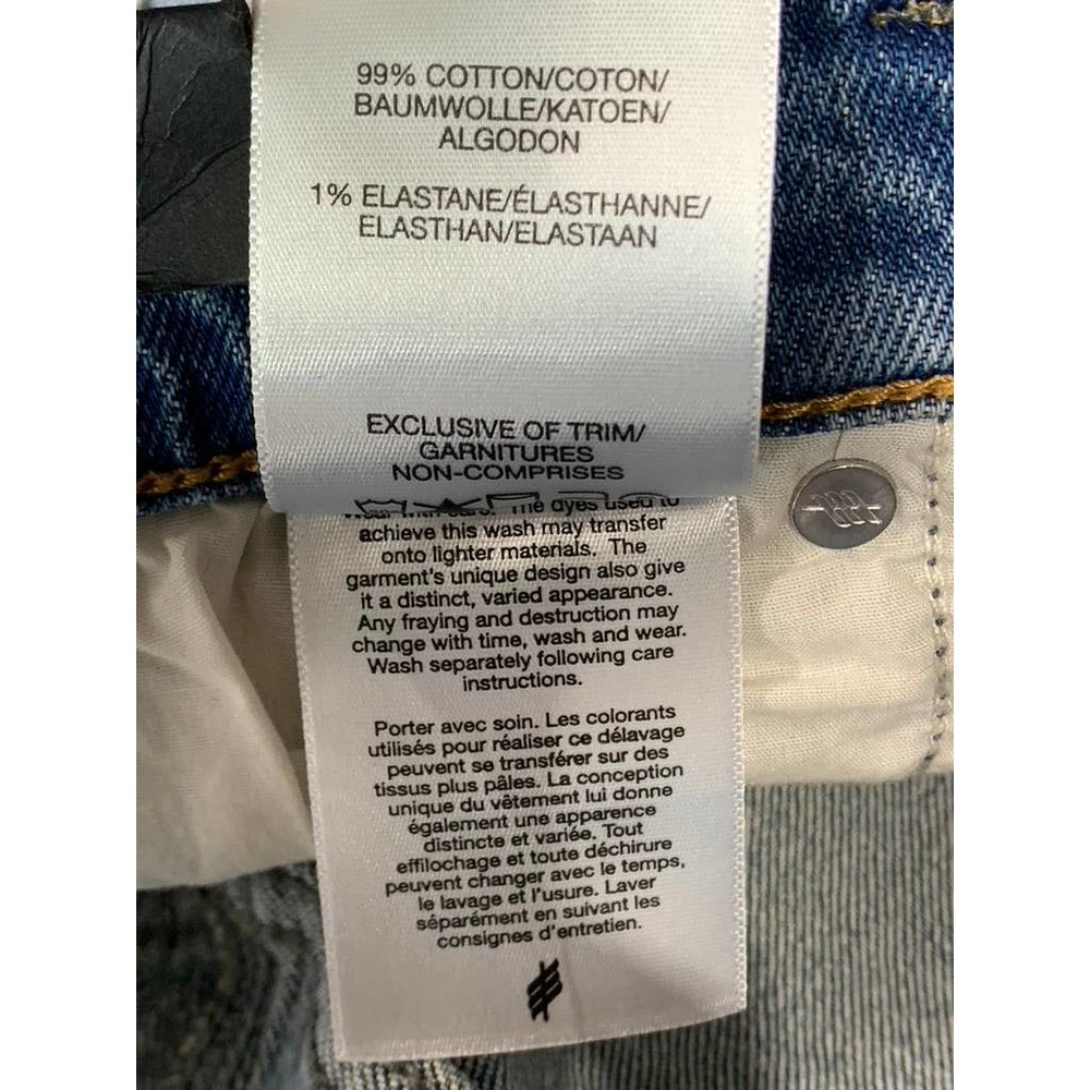 Silver Jeans Co. Women's Indigo High-Rise Distressed Highly Desirable Short SZ29 - Picture 10 of 11